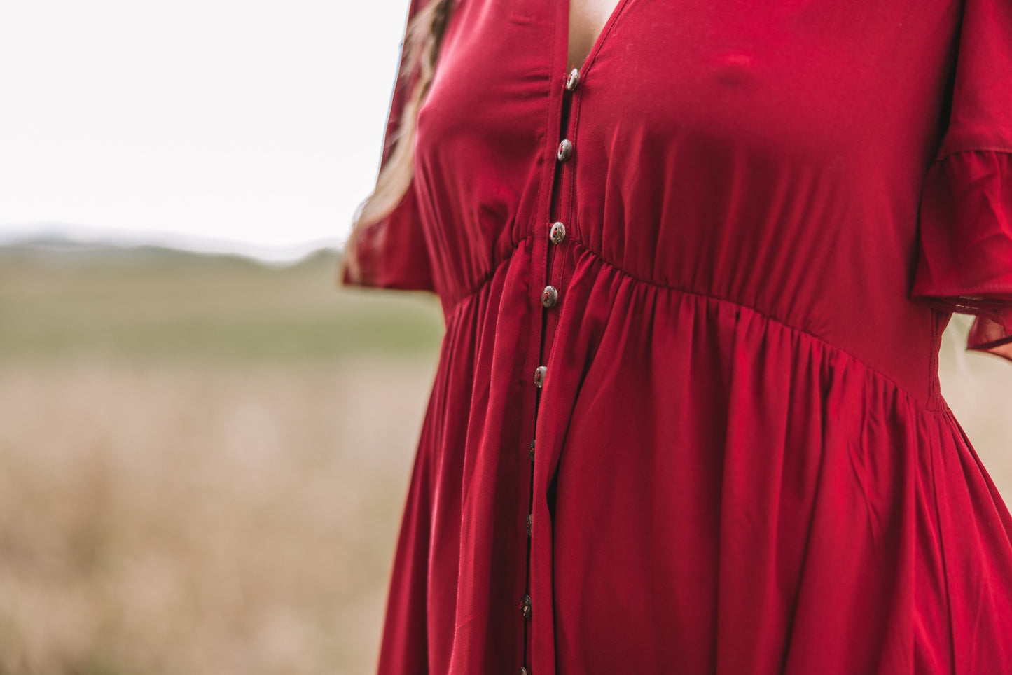 Harmony Maxi Dress - Rosewood