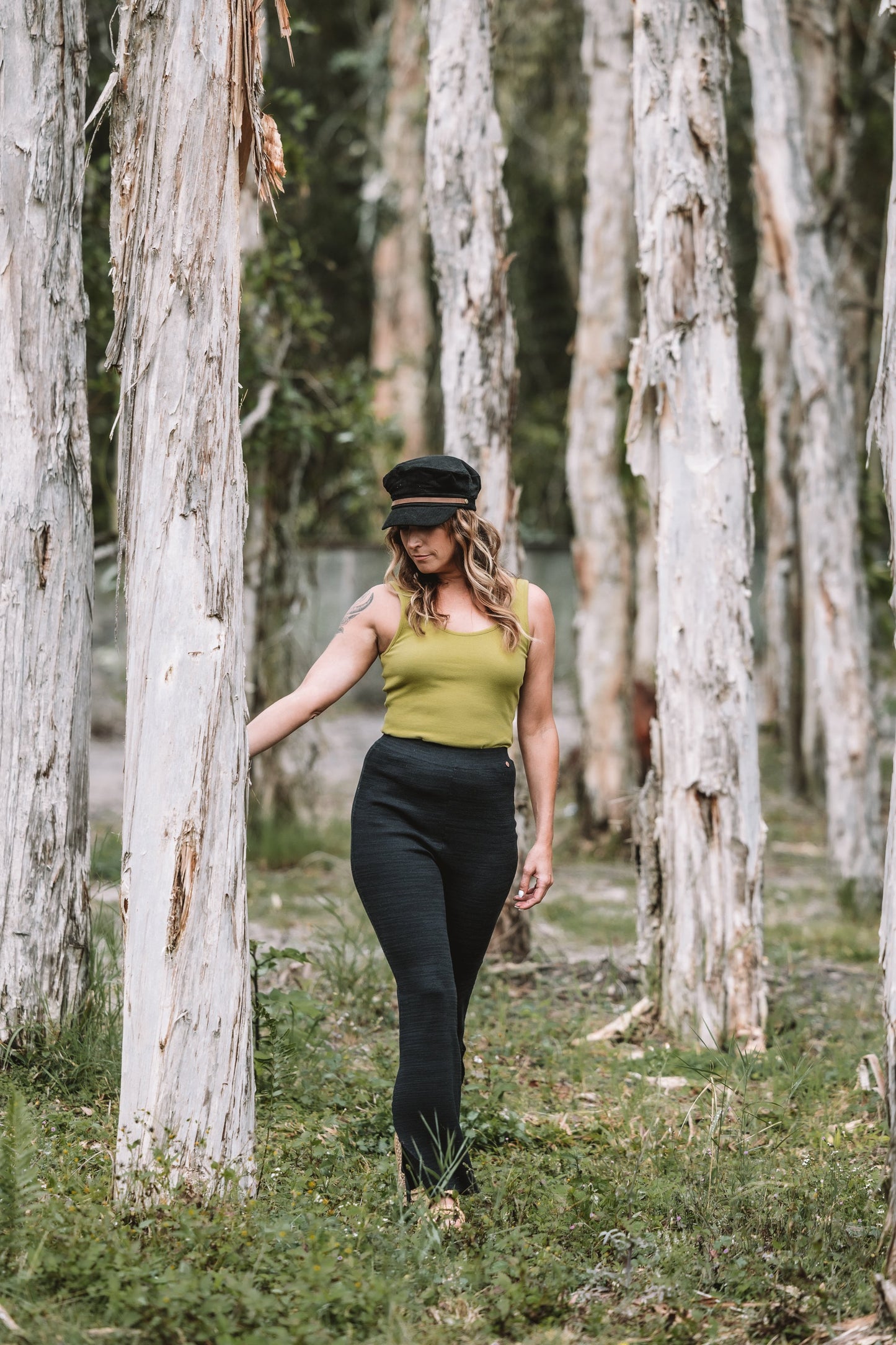 Rosie Rib Tank - Olive