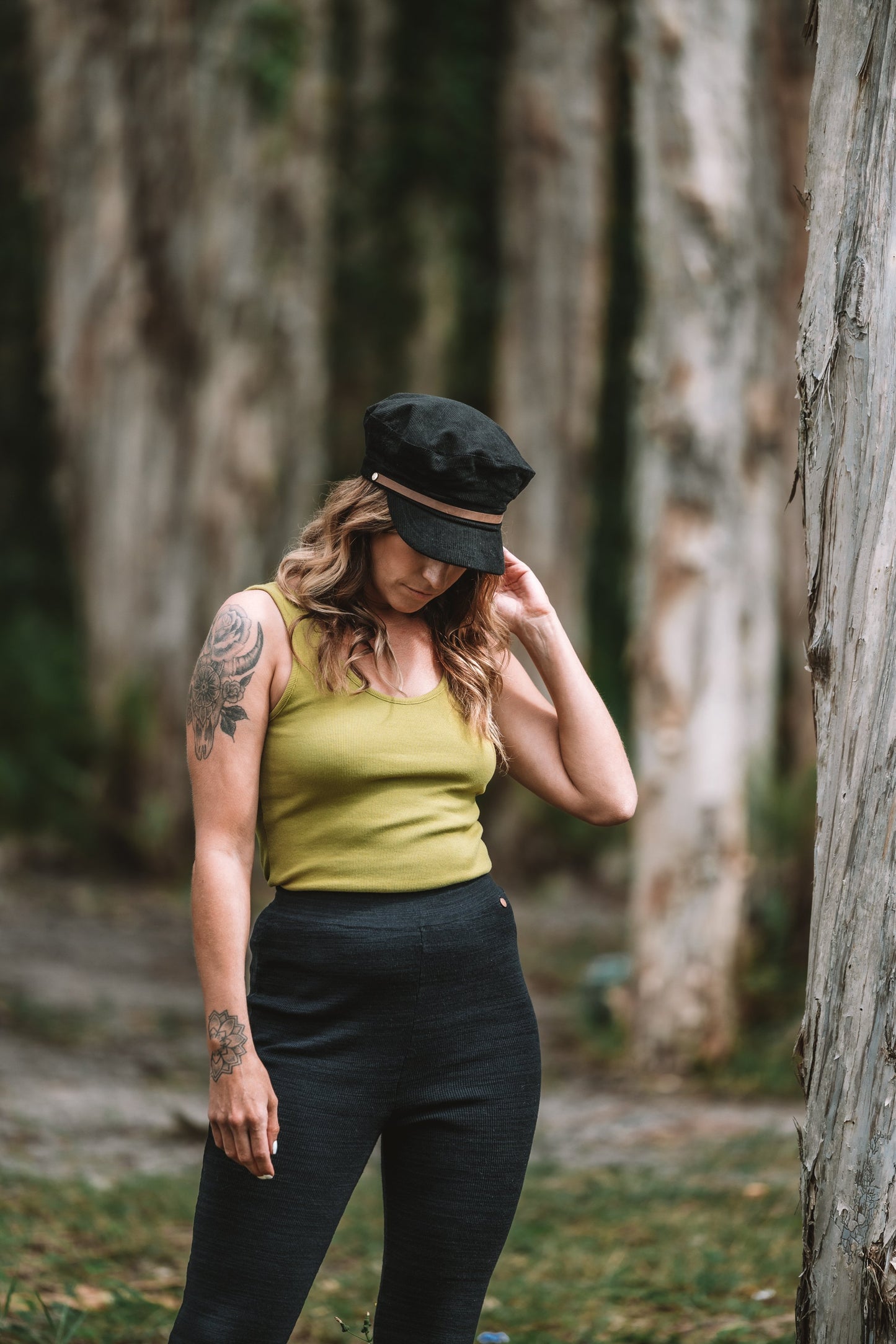 Rosie Rib Tank - Olive