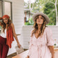 Leera Blouse in Cameo Rose