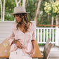Leera Blouse in Cameo Rose